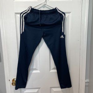 Adidas Boy's Sweat pants size M(10-12),Navy Blue